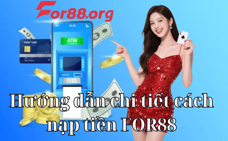 Hướng dẫn chi tiết cách nạp tiền FOR88